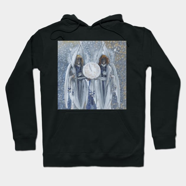 Angels Announcing the Last Hour End of Times Hoodie by hispanicworld